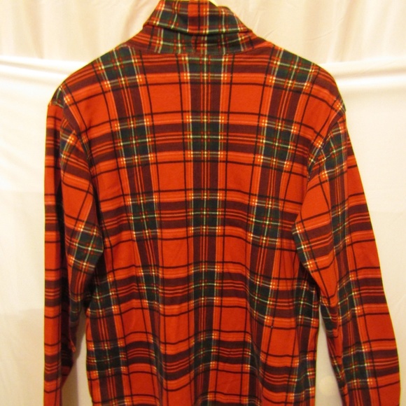 Fast Pace Women's Flannel Sweater, size large - Picture 4 of 5
